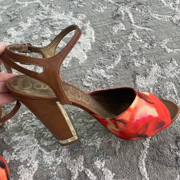 Sam Edelman satin ankle strap sandal - Picture 5 of 5